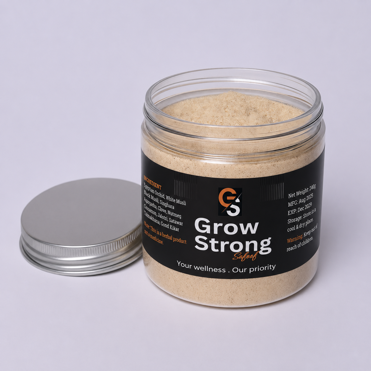 Grow Strong | Your Physical Power 240gm