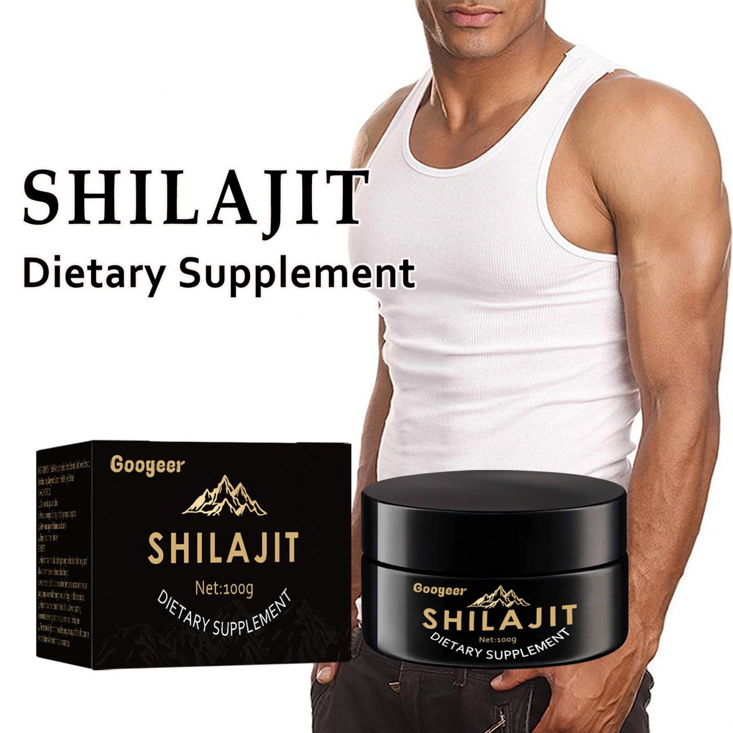 Googeer Shilajit Natural Healthy (100g)