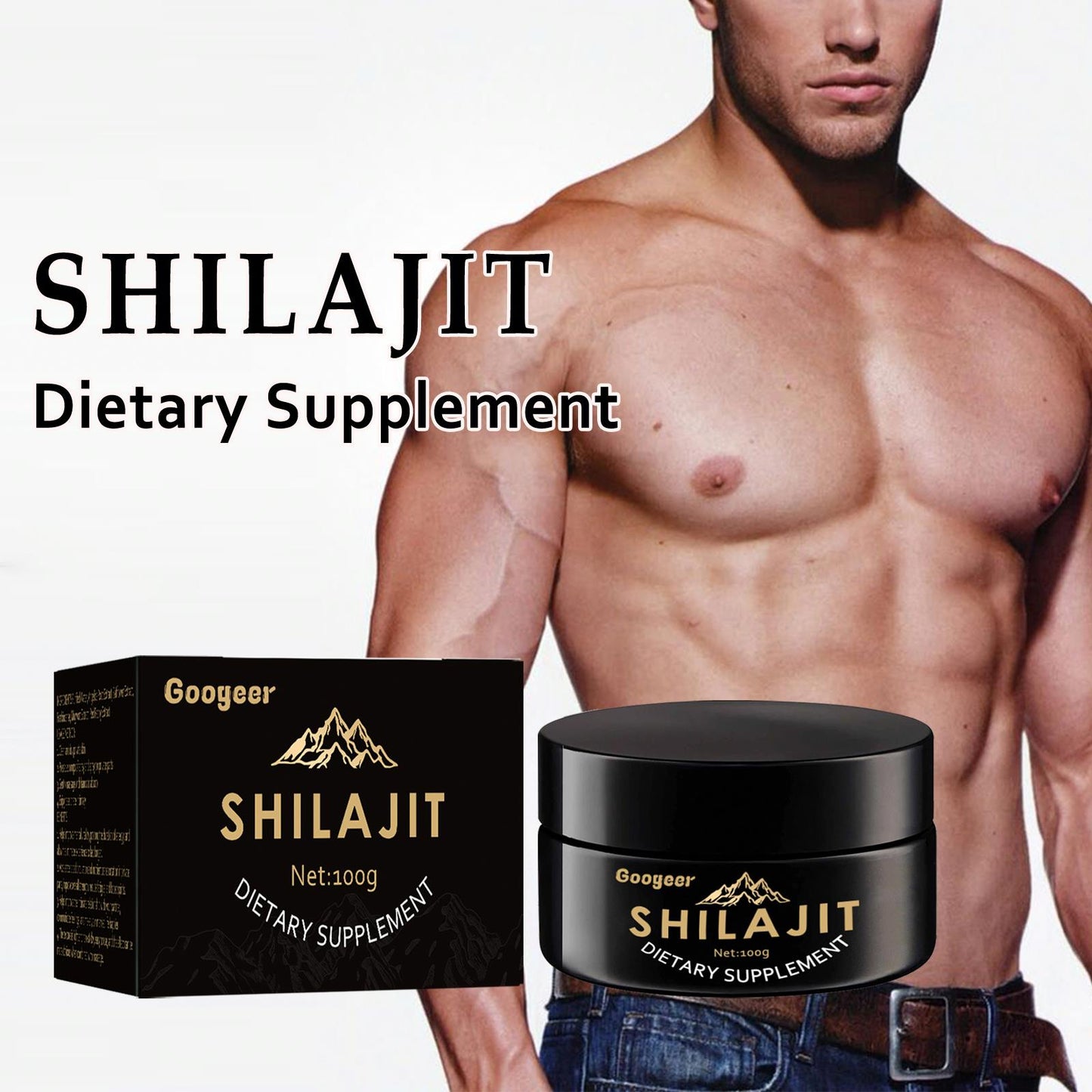 Googeer Shilajit Natural Healthy (100g)