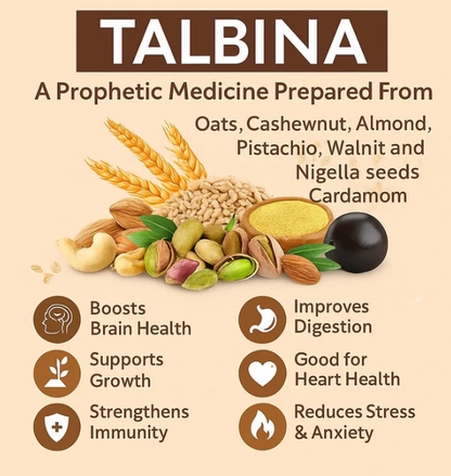 POWER ﻿TALBINA 240g | Reduces Stress & Anxiety
