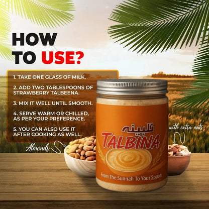 POWER ﻿TALBINA 240g | Reduces Stress & Anxiety