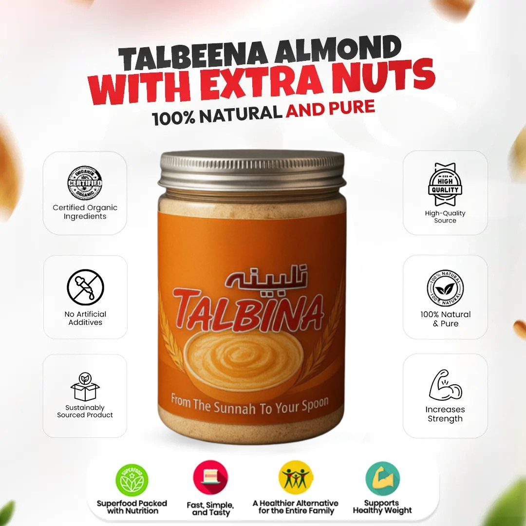 POWER ﻿TALBINA 240g | Reduces Stress & Anxiety