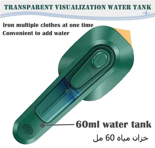 60% 0ff Today Steam iron Portable Mini Electric Handheld